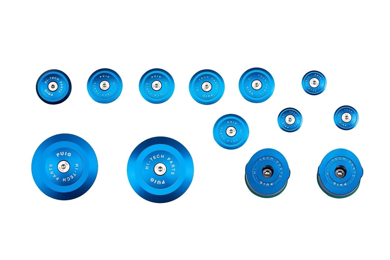 TAPONES CHASIS DE ALUMINIO BMW R1250R 19'- C/AZUL PUIG 21536A