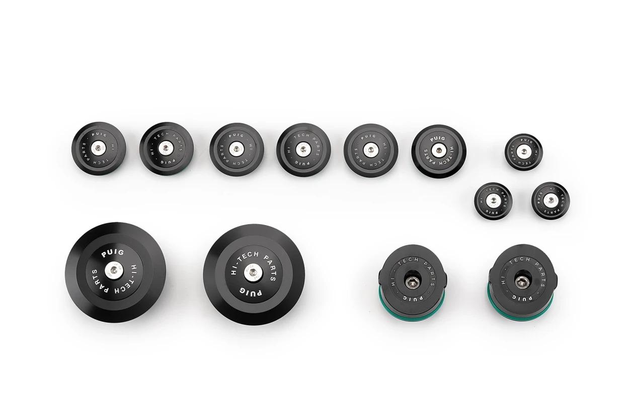 TAPONES CHASIS DE ALUMINIO BMW R1250R 19'- C/NEGRO PUIG 21536N