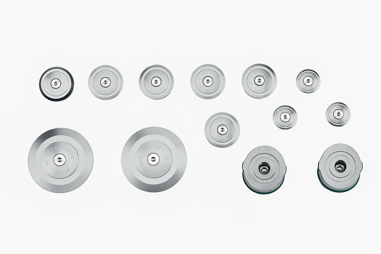 TAPONES CHASIS DE ALUMINIO BMW R1250R 19'- C/PLATA PUIG 21536P