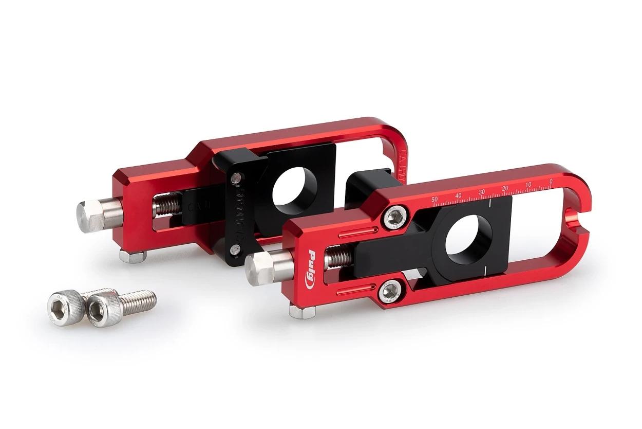 TENSOR DE CADENA PARA SUZUKI GSX-8S 23'- C/ROJO PUIG 21632R