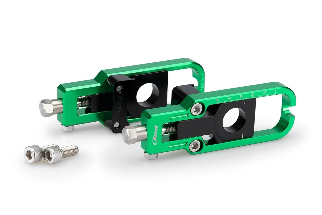 TENSOR DE CADENA PARA SUZUKI GSX-8S 23'- C/VERDE PUIG 21632V
