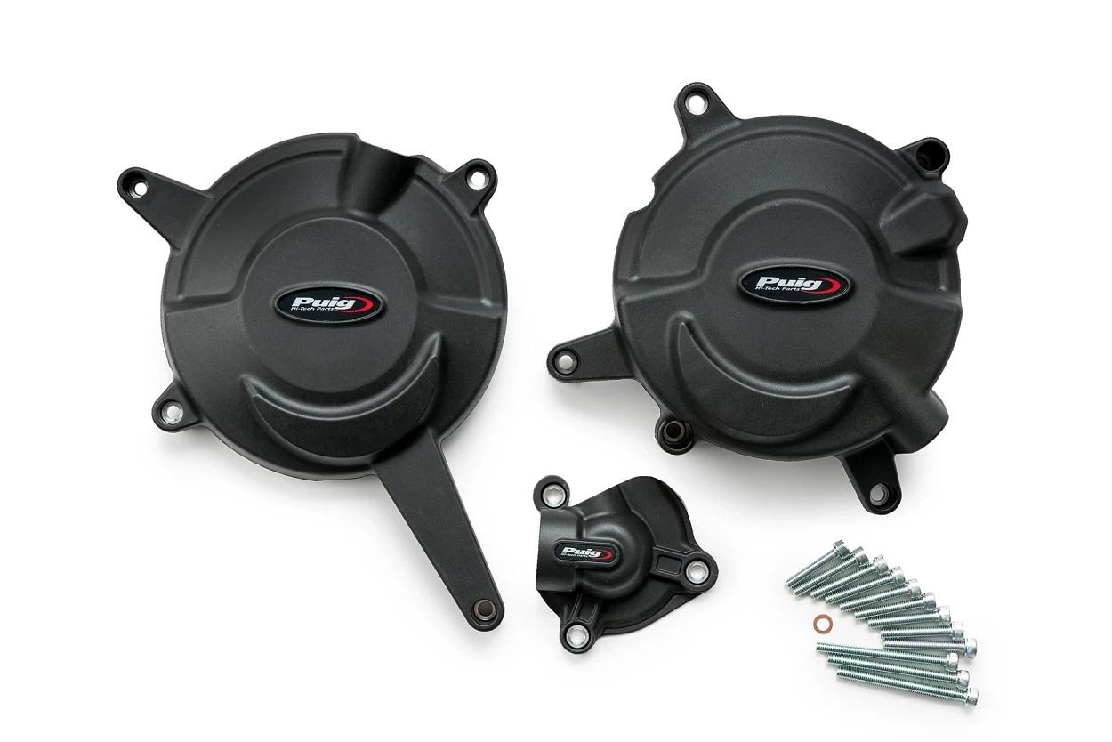 KIT 3 TAPAS PROTECTOR MOTOR HONDA CB750 HORNET 23- PUIG 21697N