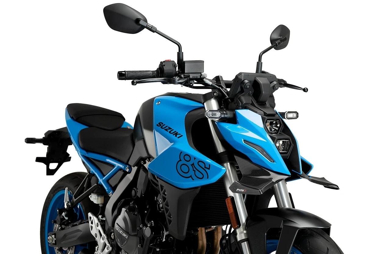 ALERON FRONTAL NAKED SUZUKI GSX-8S 23' C/CARBONO