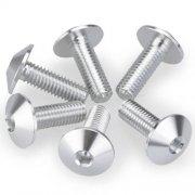 KIT 6 TORNILLOS M6X20 DIAM. CABEZA 13,9MM C/PLATA PUIG 21764P
