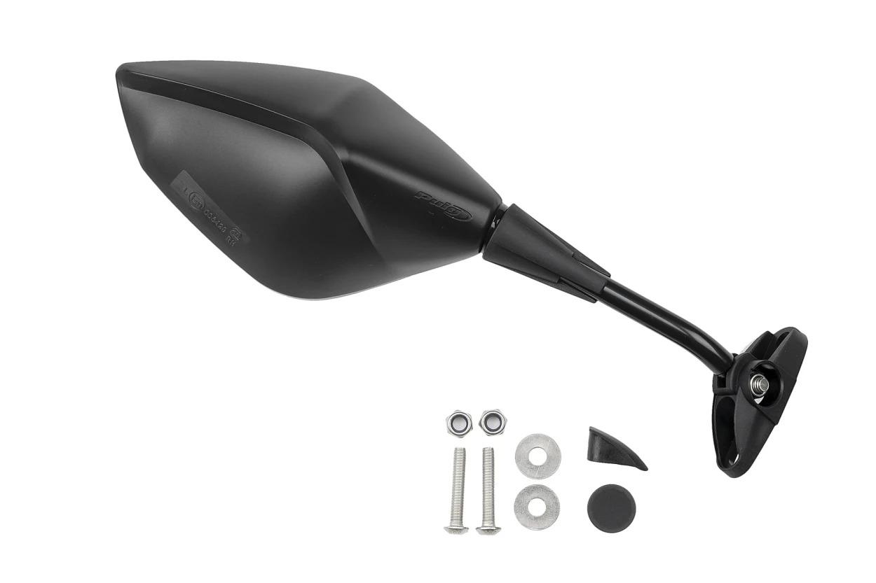 RETROVISOR ESPEJO PUIG Z3 L/DERE.FIJ.CUPULA 30ºHOMOLOGADO C/NEGRO