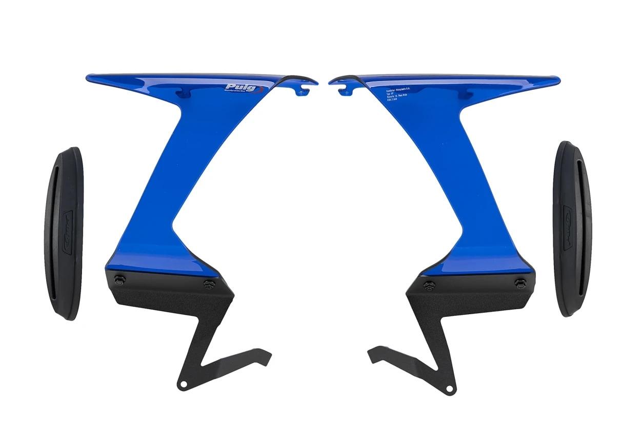CONJUNTO DE ALERONES RACE KAWASAKI ZX-6R 24' C/AZ