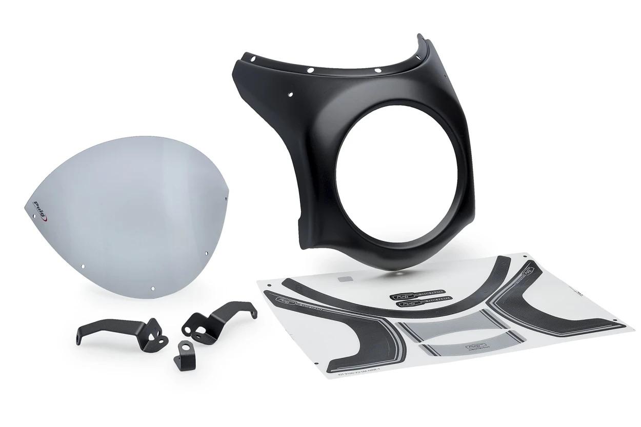 SEMICARENADO RETRO CARCASA SIMIL CARBONO HONDA CB6