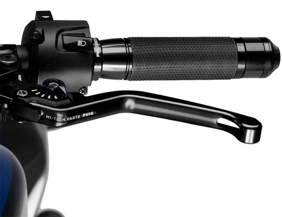 MANETA EMBRAGUE PUIG FIJA 3.0. C/NEGRO SELECTOR C/NEGRO   220NN