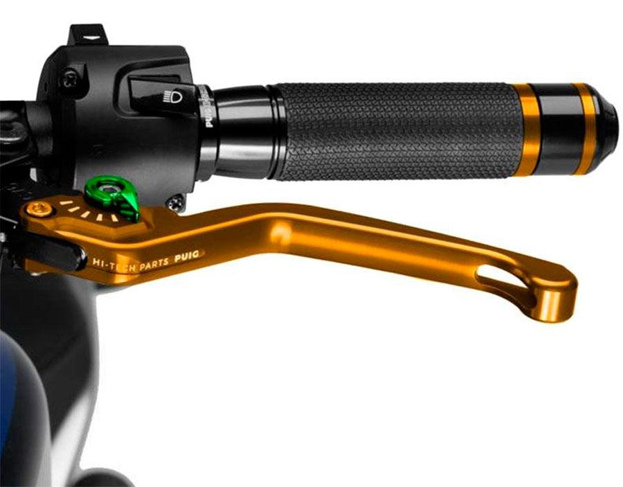 MANETA EMBRAGUE PUIG FIJA 3.0. C/ORO SELECTOR C/VERDE   220OV