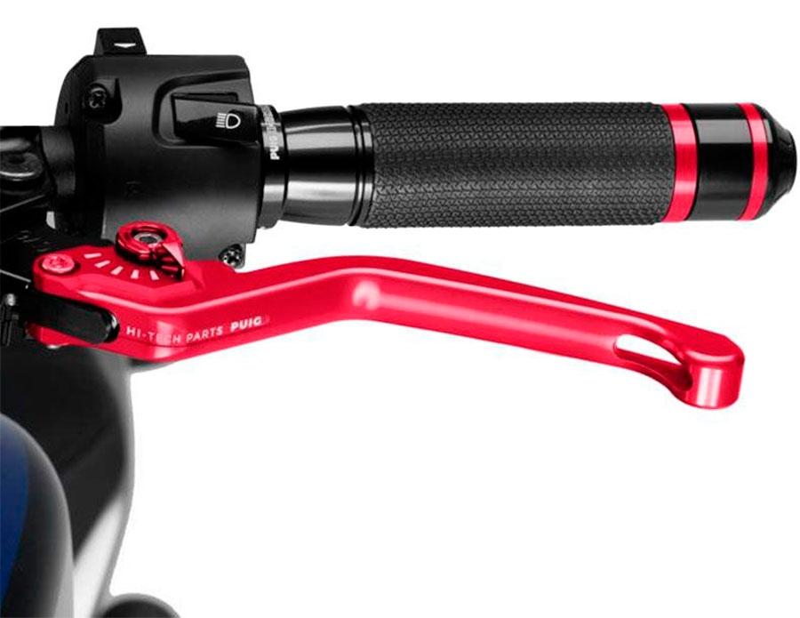 MANETA EMBRAGUE PUIG FIJA 3.0. C/ROJO SELECTOR C/ROJO   220RR