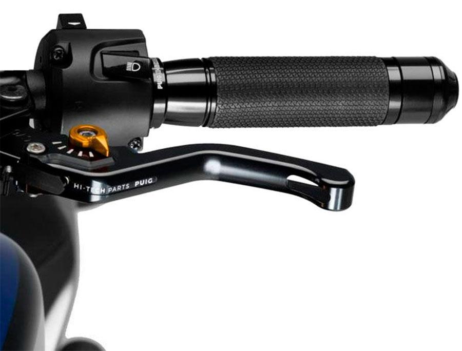 MANETA EMBRAGUE PUIG CORTA 3.0. C/NEGRO SELECTOR C/ORO   230NO