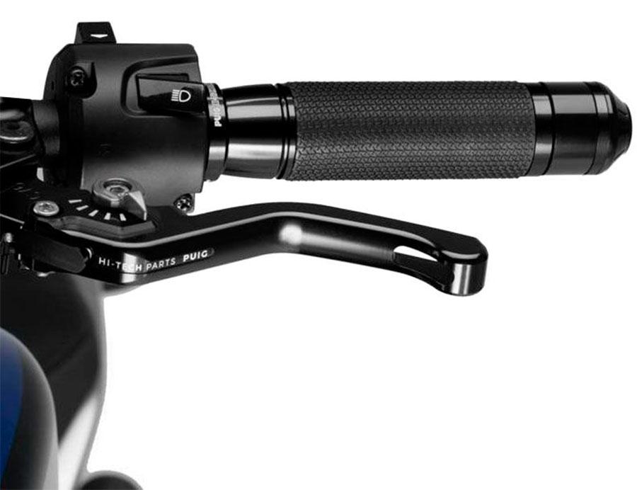 MANETA EMBRAGUE PUIG CORTA 3.0. C/NEGRO SELECTOR C/PLAT   230NP