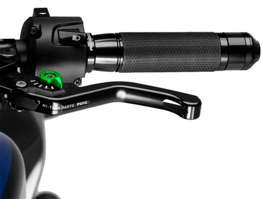 MANETA EMBRAGUE PUIG CORTA 3.0. C/NEGRO SELECTOR C/VERD   230NV