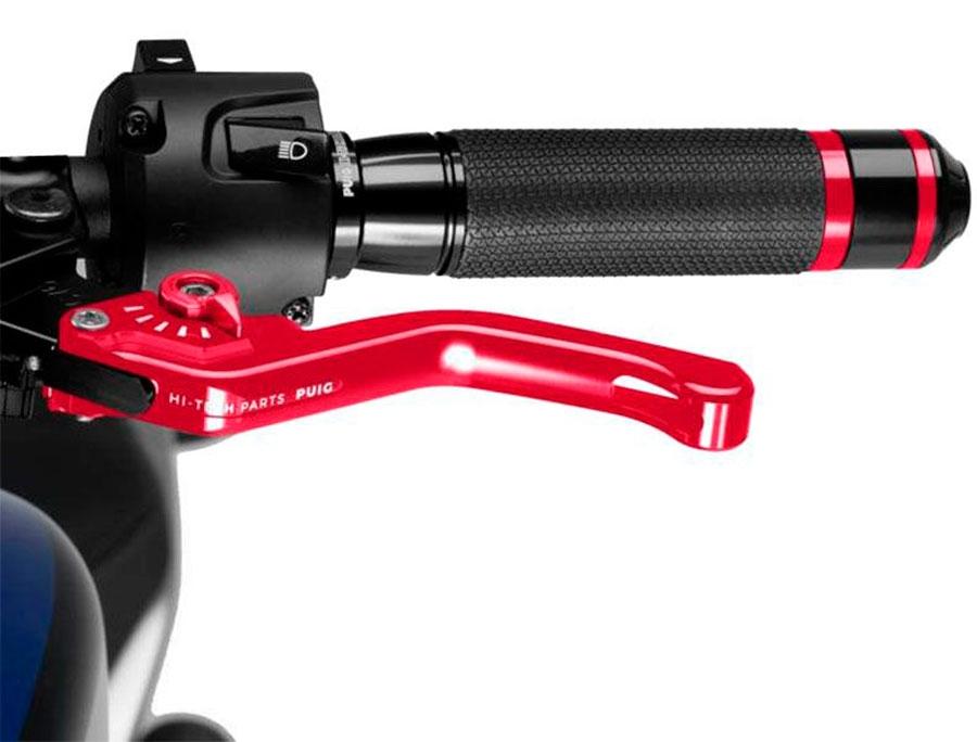MANETA EMBRAGUE PUIG CORTA 3.0. C/ROJO SELECTOR C/ROJO   230RR