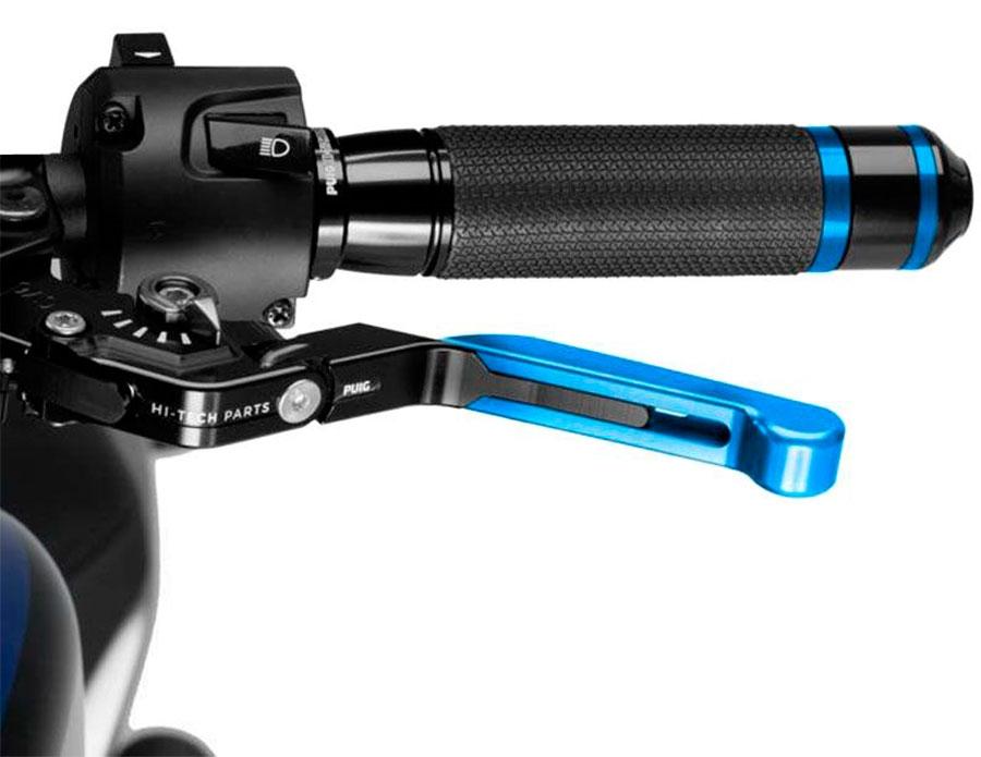 MANETA EMBRAGUE PUIG 3.0. NEGRO EXT/AZUL SELECT/NEGRO   24ANN