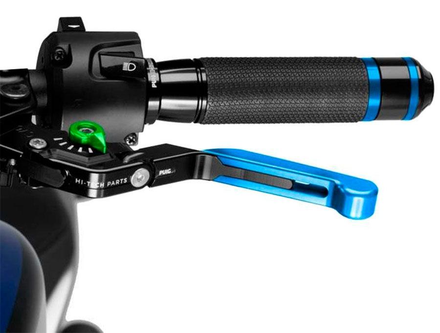 MANETA EMBRAGUE PUIG 3.0. NEGRO EXTEN/AZUL SELECT/VERDE   24ANV