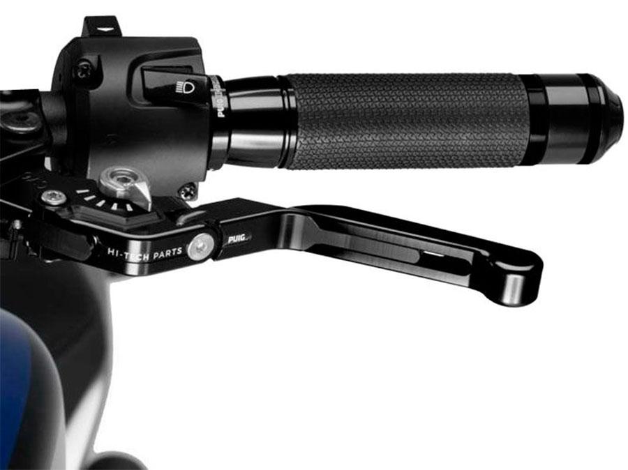 MANETA EMBRAGUE PUIG 3.0. NEGRO EXTEN/NEGRO SELEC/PLATA   24NNP