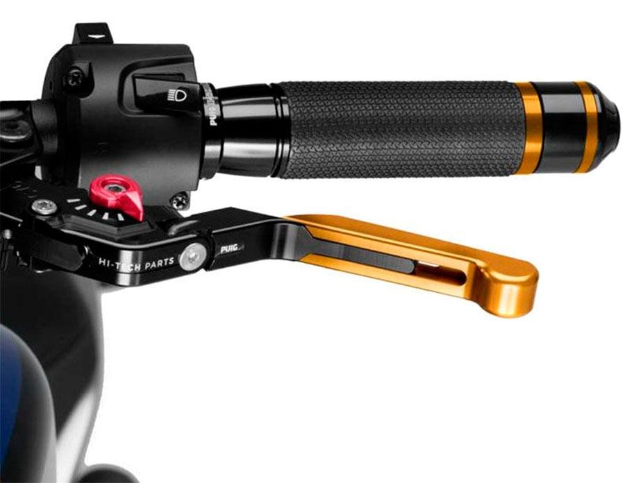 MANETA EMBRAGUE PUIG 3.0. NEGRO EXTEN/ORO SELECT/ROJO   24ONR