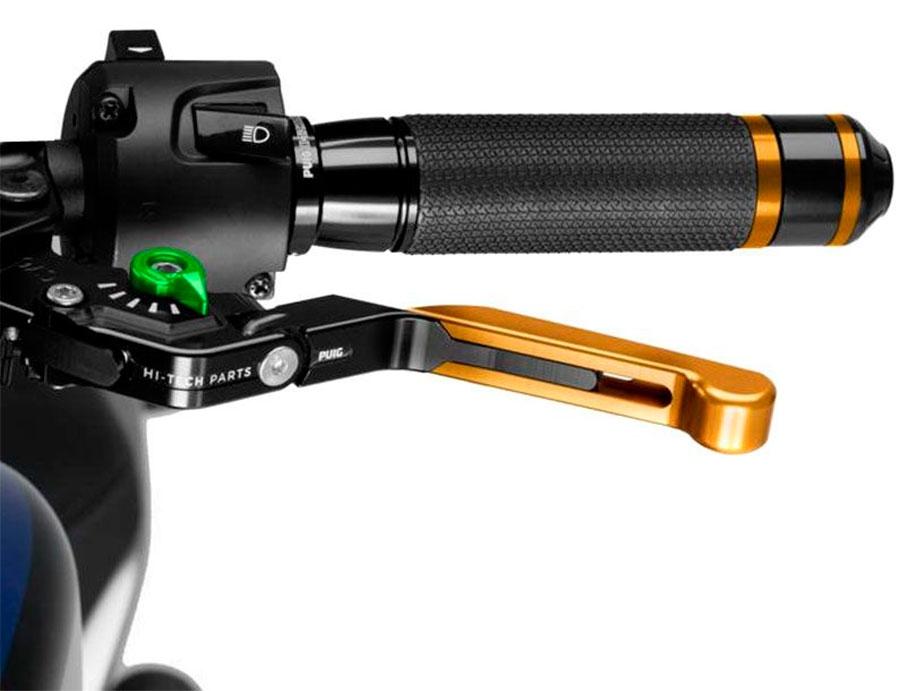 MANETA EMBRAGUE PUIG 3.0. NEGRO EXTEN/ORO SELECT/VERDE   24ONV