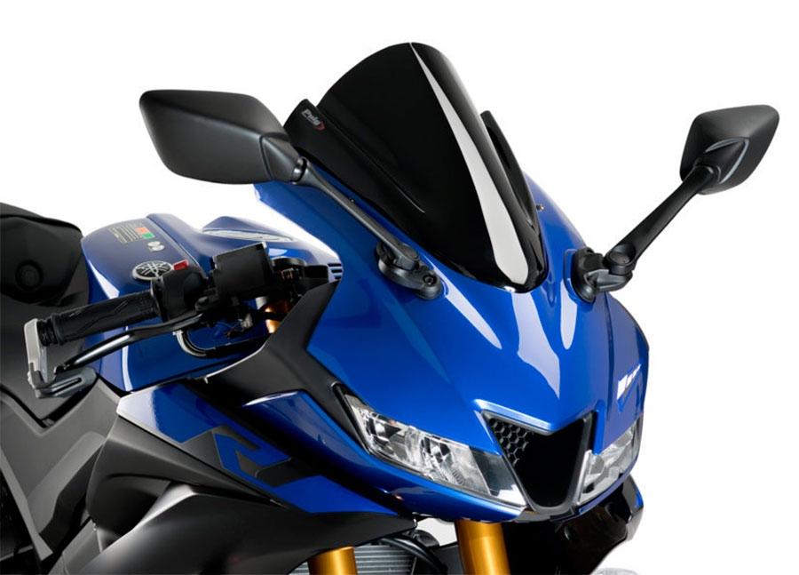 CUPULA PARABRIS PUIG Z-RACING YAMAHA YZF-R125 19'- C/NEGRO   3619N