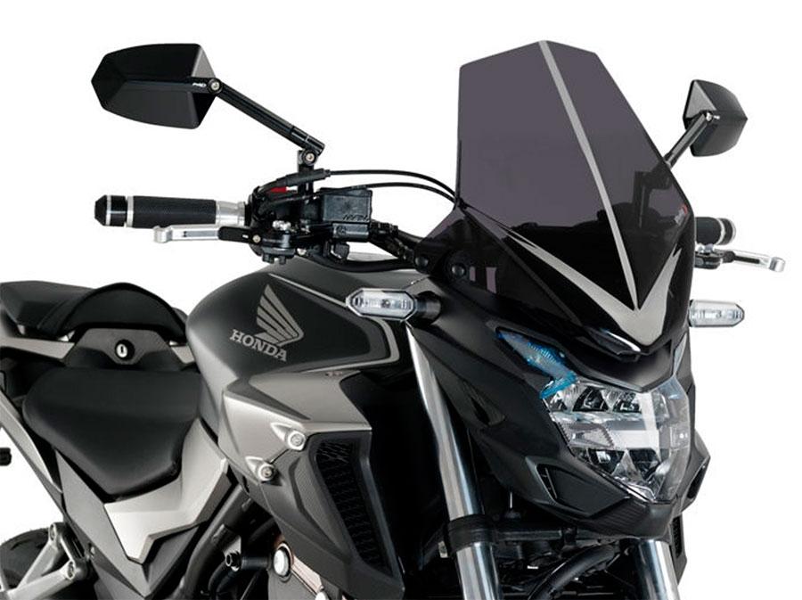 CUPULA PARABRISAS  PARABRIS PUIG NEW GENERATION TOURING HONDA CB500F C/FUME   3657F