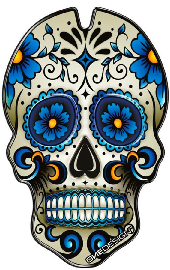 PROTECTOR DEPOSITO PUIG SKULL C/AZUL   3673A
