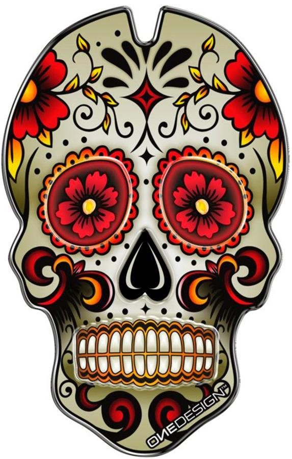 PROTECTOR DEPOSITO PUIG SKULL C/ROJO   3673R