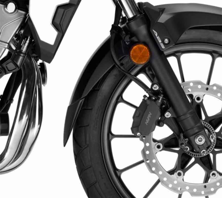 FALDON GUARDABARROS PUIG DELANTERO HONDA CB500X 19' C/NEGRO   3679N