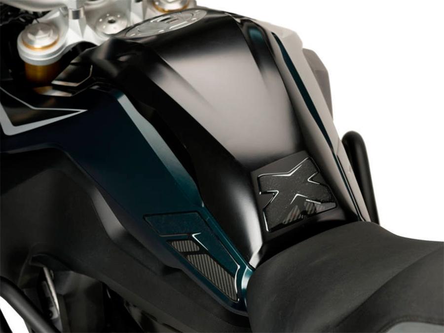 PROTECTOR DEPOSITO PUIG + LATERAL BMW F850GS C/NEGRO   3717C