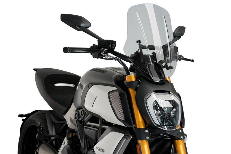 CUPULA PARABRISAS  NEW GENERATION TOURING DUCATI DIAVEL 1260/S 190 C PUIG   3775H