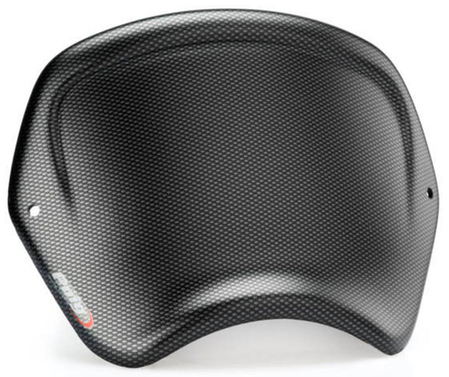 PLACA FRONTAL PUIG ABS YAMAHA XV950/R C/SIMIL CARBONO   3812C