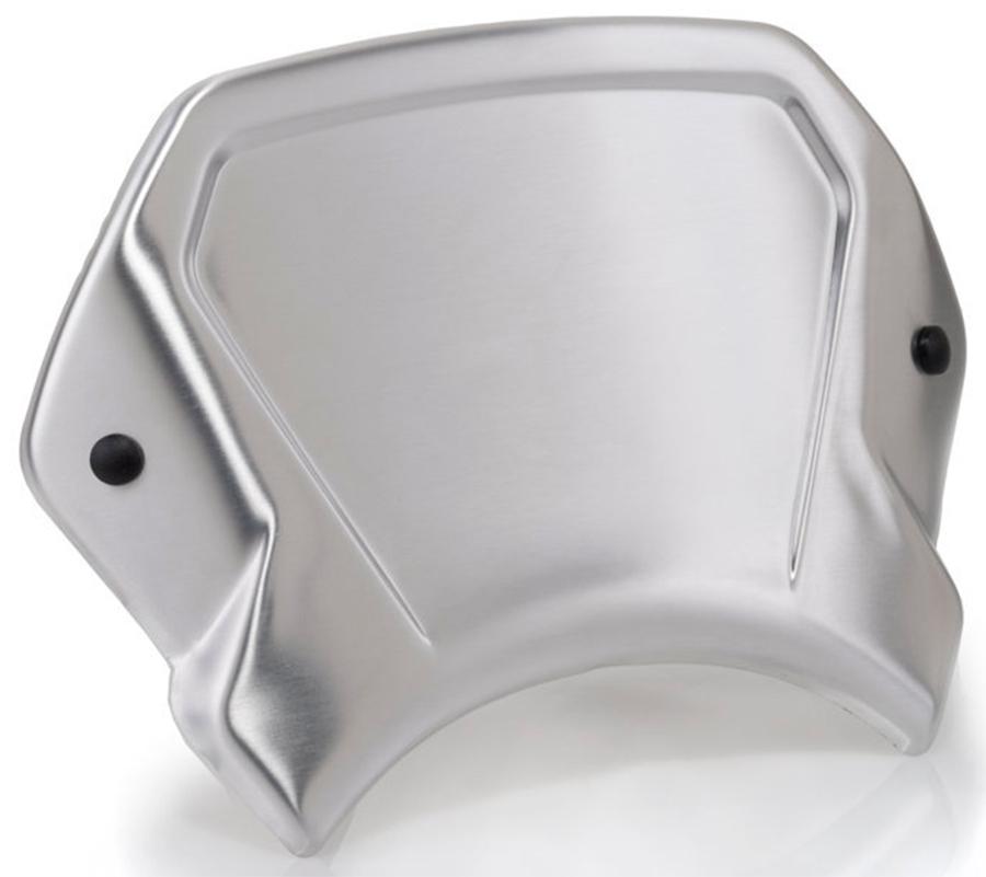 PLACA FRONTAL PUIG ALUMINIO PARA YAMAHA XV950/R C/PLATA   3813P