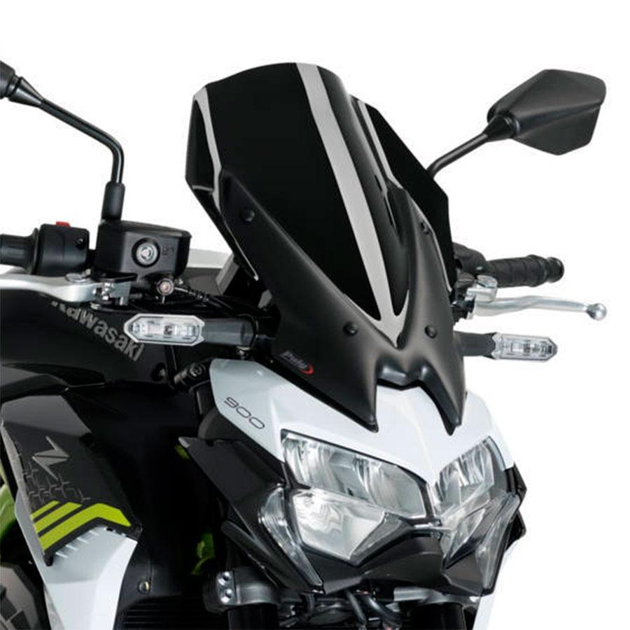 CUPULA PARABRISAS  PARABRIS PUIG  NEW GENERATION TOURING KAWASAKI Z900 20'C/NEGRO   3841N