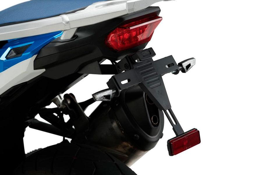 PORTAMATRICULAS PUIG HONDA CRF1100L AFRICA TWIN C/NEGRO   3842N
