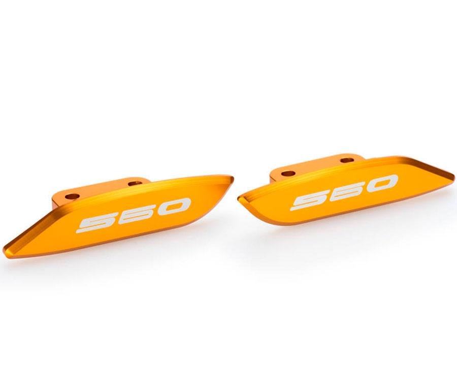 JUEGO TAPITAS BASE   RETROVISOR PUIG ORIGINALES TMAX560 20'-   3875O