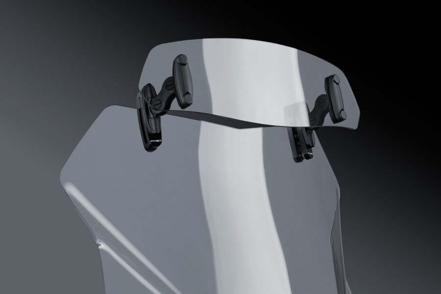 VISERA MULTIREGULABLE C/PINZA 325X102MM C/AHUMADO