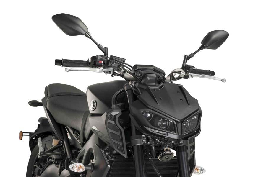 TAPA FRONTAL YAMAHA MT-09/SP C/NEGRO MATE