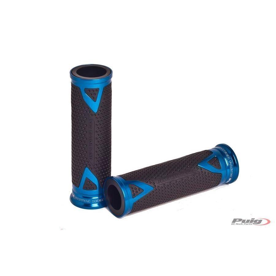 PUÑOS PUIG HI-TECH RADICAL ALU 123MM C/AZ