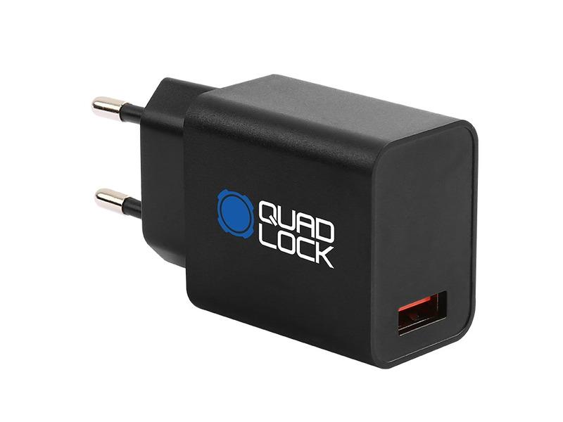 ADAPTADOR DE CORRIENTE TIPO A USB ESTÁNDAR DE LA UE QUAD LOCK