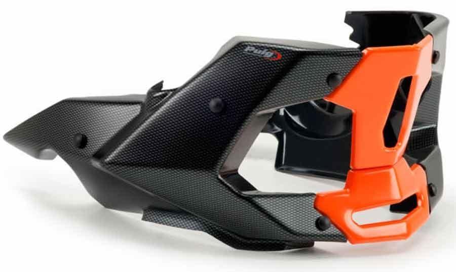 QUILLA PUIG KTM 790 DUKE 18' C/SIMIL CARBONO 9669C
