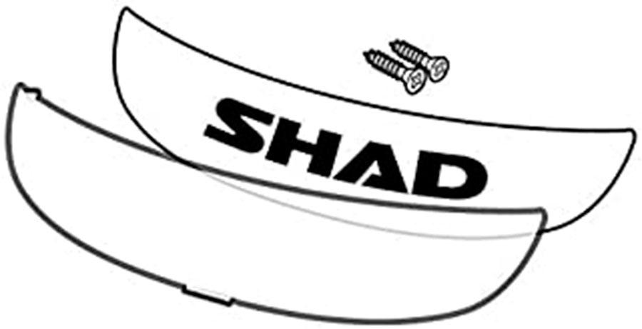 CATADIOPTRICO MALETA SHAD SH 26 BLANCO 2011 D1B261CAR
