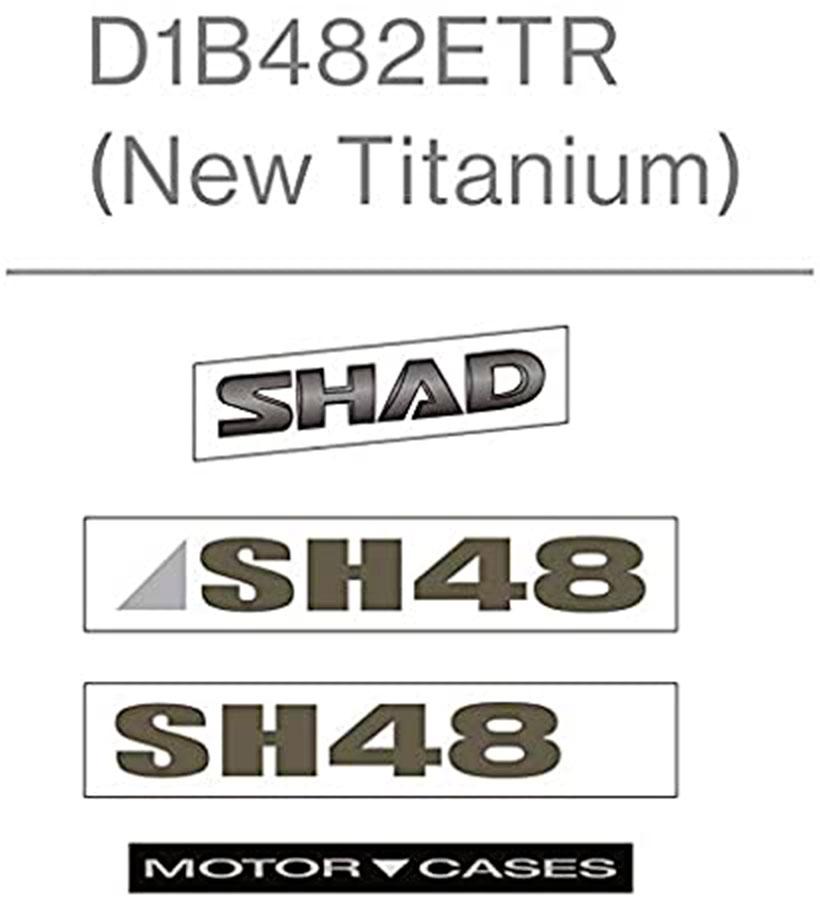 ADHESIVOS SH48 GRIS TITANIO  D1B482ETR