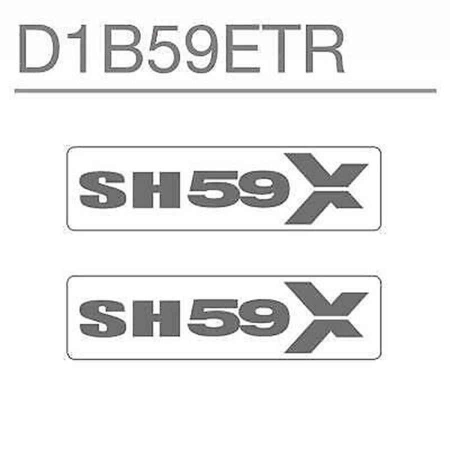 ADHESIVOS SHAD SH59X D1B59ETR