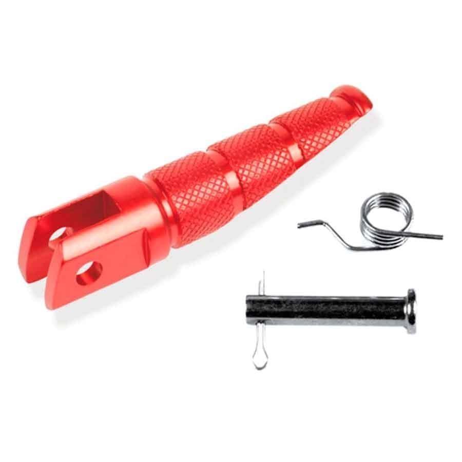 REPOSAPIES ESTRIBERAS V-PARTS SCOOTER FRESADO. PLATA   A2-SILVER   602PL