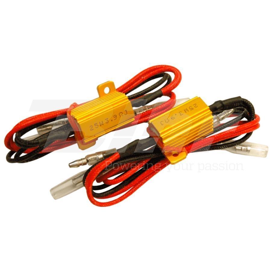 JUEGO DE RESISTENCIAS PARA INTERMITENTES LED   13703