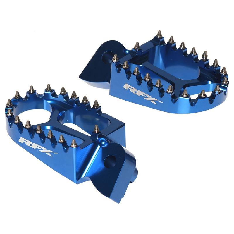 ESTRIBERAS DE ALUMINIO CNC PARA TRIAL RFX PRO (AZUL) UNIVERSAL - GAS GAS/BETA/SHERCO/MONTESA 1110593002 FXFR9020099BU