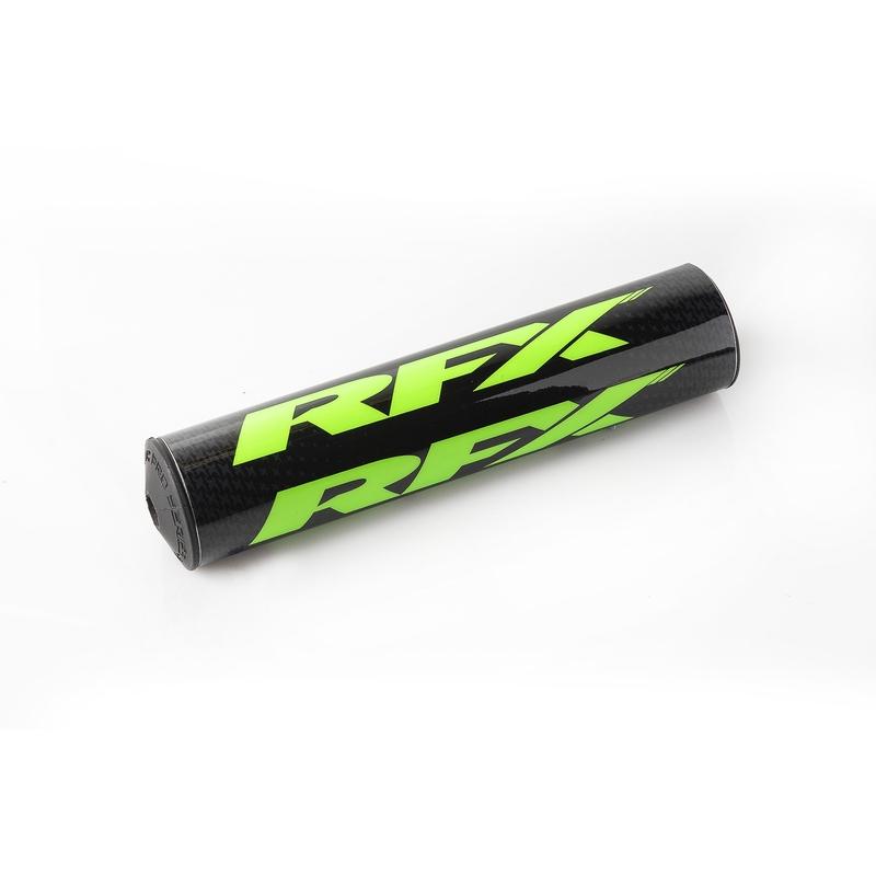 ALMOHADILLA DE MANILLAR CÓNICO RFX PRO 2.0 F8 28,6 MM (NEGRO/VERDE) 1111060006 FXHB8090099GN