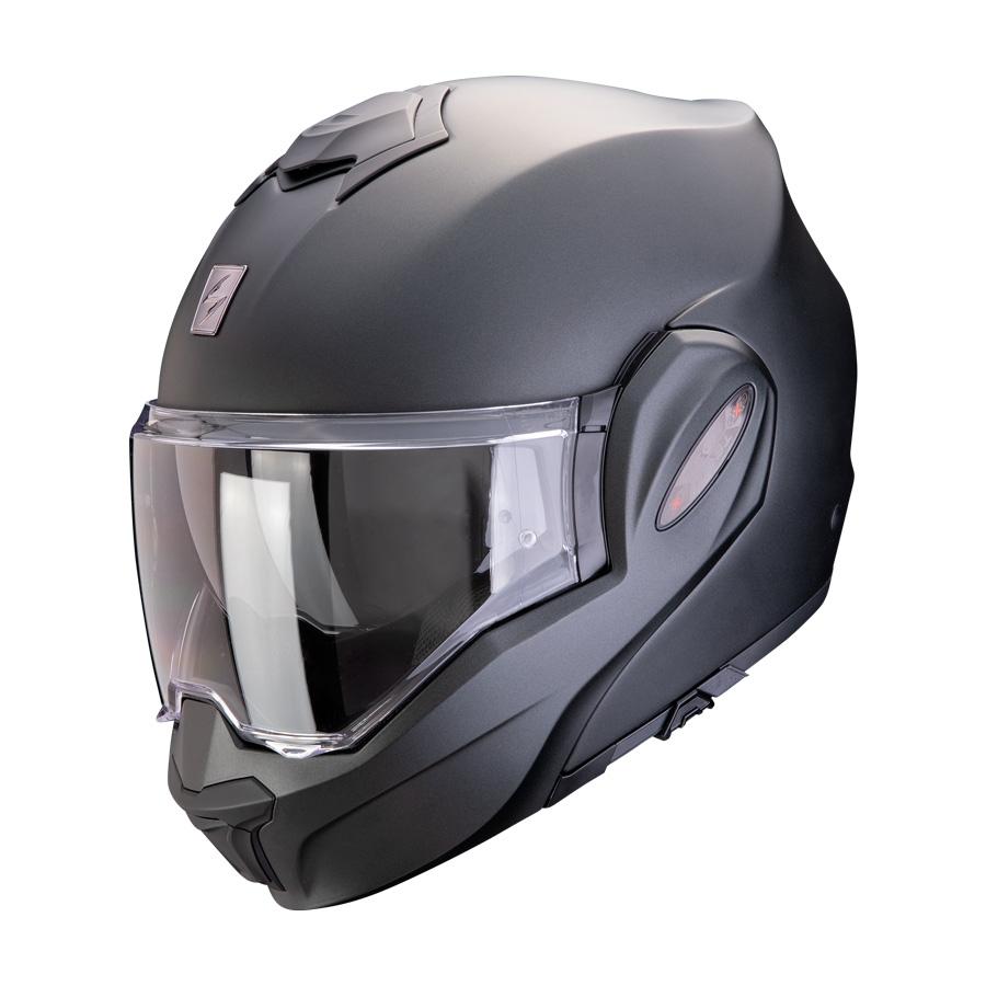 CASCO SCORPION MODULABLE EXO-TECH EVO PRO SOLID NEGRO PERLAATE