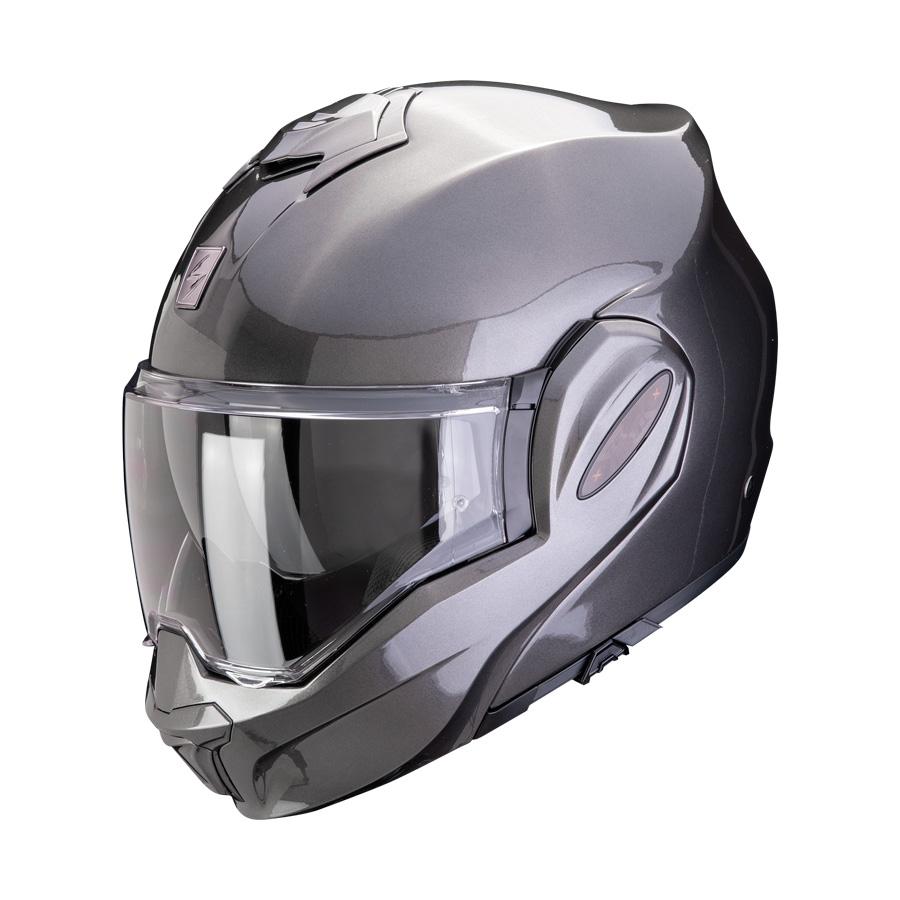 CASCO SCORPION MODULABLE EXO-TECH EVO PRO SOLID GRIS METAL