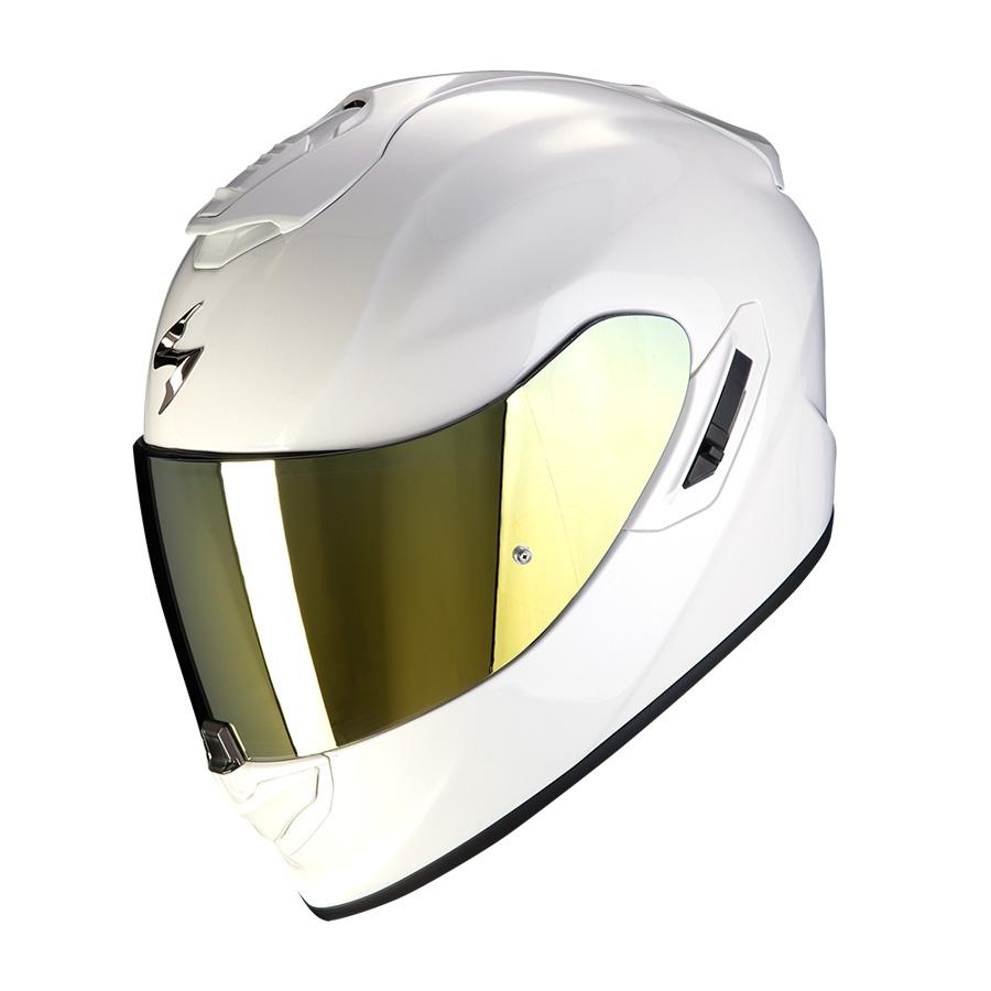 CASCO SCORPION TOURING EXO 1400 EVO 2 AIR SOLID BLANCA PERLA